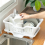 Dish Drying Rack-Dish Rack with Auto-Drain Organizer and Drainaboard Set for Kitchen Counter Restaurant C 4