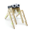 Wooden Walking Spider Robot DIY Assemble Model Science Technology Experiment Kit 10