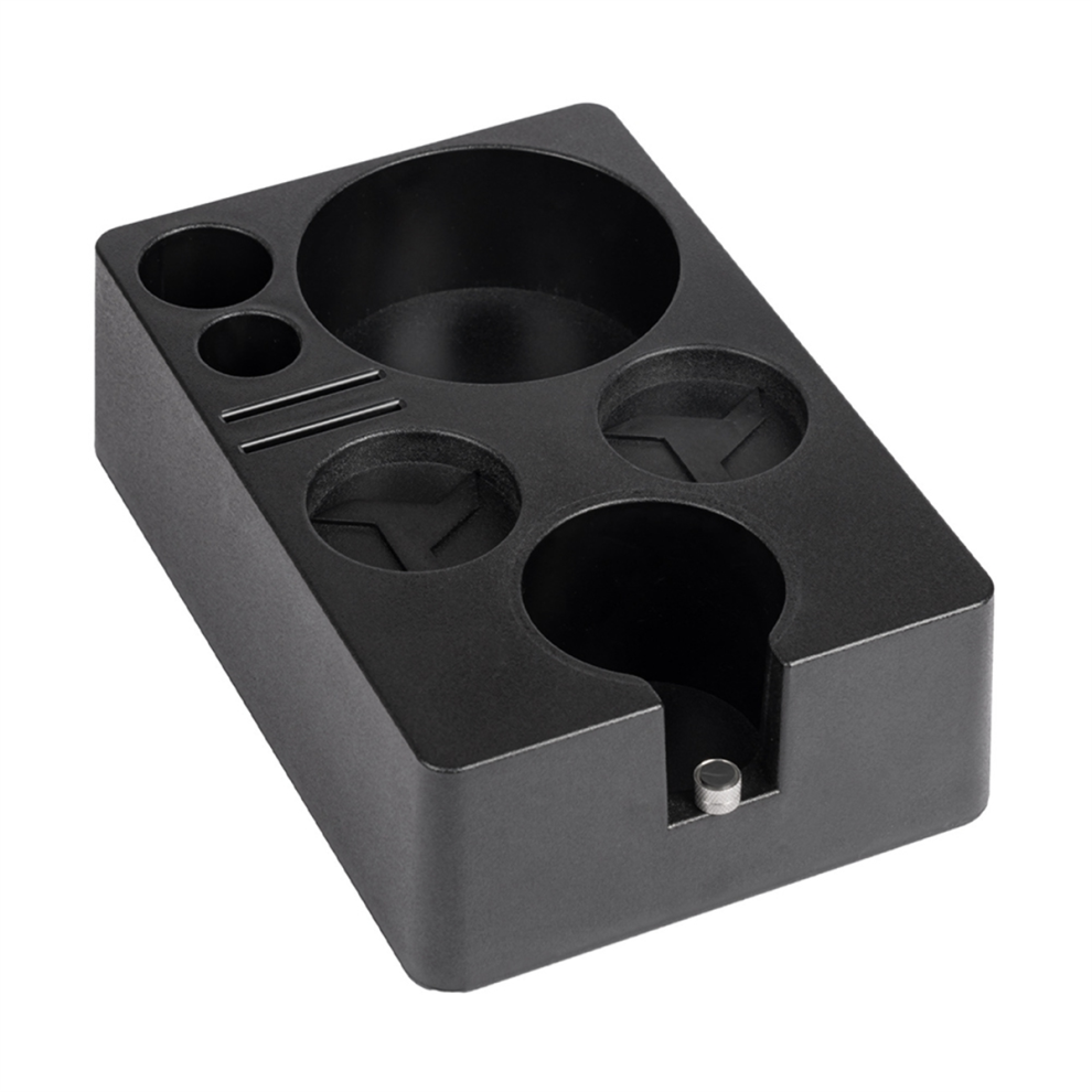 58Mm Kaffee SiebträGer Rack Distributor Halter Espresso Tamper Matte Stehen Knock Box ZubehöR-image