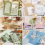 96 Sheets Textured Scrapbook Paper and Mesh Fabric Assorted Set,6 Pack Mixed Special for Scrapbooking Planner 3