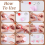 100 Sets Cover Button Kit with Tools,Fabric Making Kit,Fabric Cloth Covered Flat Back Buttons Maker,B 8