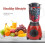 (Red) Bistro Chef 2-in-1 Mixer Blender 850W 3
