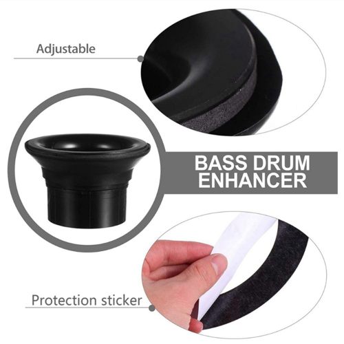 Protetor de pele de bumbo e som intensificador 2