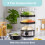 Quest Quest 35220 3 Tier Electric Food Steamer / 7.2L / 3 Stackable Cooking Baskets & Rice Bowl / 60 Minute Timer Function 4
