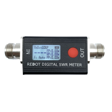 Medidor digital de ROE RD106P, potencia de 120 W, FMB, VHF, UHF, 80-999 MHz, relación de onda estacionaria, compatible con walkie-talkies DMR.