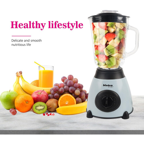 (Blue) Bistro Chef 2-in-1 Mixer Blender 850W 2