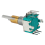 3 STÜCKE EC11EBB24C03 Dual Encoder mit Schalter 30 Positionierung Nummer 15 Pulse Punkt Griff 25mm 5