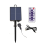 1200mAh Solar Panel Control Box Kits Lithium Battery for 3.7V 24V LED String Strip Lamp DC Charging 2