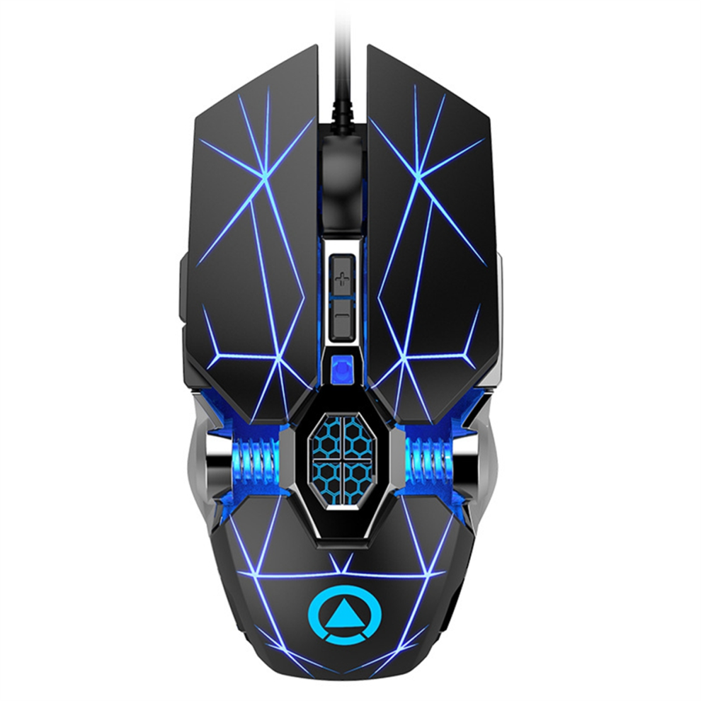 Professional Wired Gaming Mouse 6 Button 3200Dpi Led Optical Usb Computer Game Mice Silent For Pc Laptop-A 4852715975267