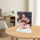 Acrylic Picture Frame 4x6 Inches, 4 Pack Plastic Frames Holder Standing,Double Sided Desktop Display 4