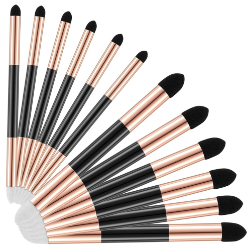 12 esponjas de dibujo reutilizables de doble punta, lavables y reutilizables. 1