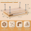 Book Press, Kits,Bookbinding Supplies, Kit for Beginners Bone Folder Tool DIY 7.9x11.6 Inch 3