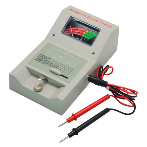 Quartz Watch Battery Tester 1.5V 3V Button Cell Coil Pulse Analyzer Tool