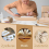 Book Press, Kits,Bookbinding Supplies, Kit for Beginners Bone Folder Tool DIY 7.9x11.6 Inch 8