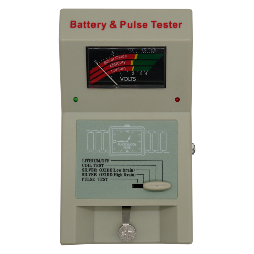 Quartz Watch Battery Tester 1.5V 3V Button Cell Coil Pulse Analyzer Tool 2