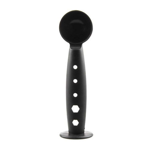 Espresso Tamper with Measuring Spoon, Multifunctional Coffee Bean for Maker - 49mm 1