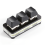 3 Keys Custom Mini Keyboard Copy Paste Cut Select All Enter Ctrl C V for Programmer Audio Game Shortcut Black 5