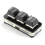 3 Keys Custom Mini Keyboard Copy Paste Cut Select All Enter Ctrl C V for Programmer Audio Game Shortcut Black 6