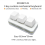 3 Keys Custom Mini Keyboard Copy Paste Cut Select All Enter Ctrl C V for Programmer Audio Game Shortcut Black 8