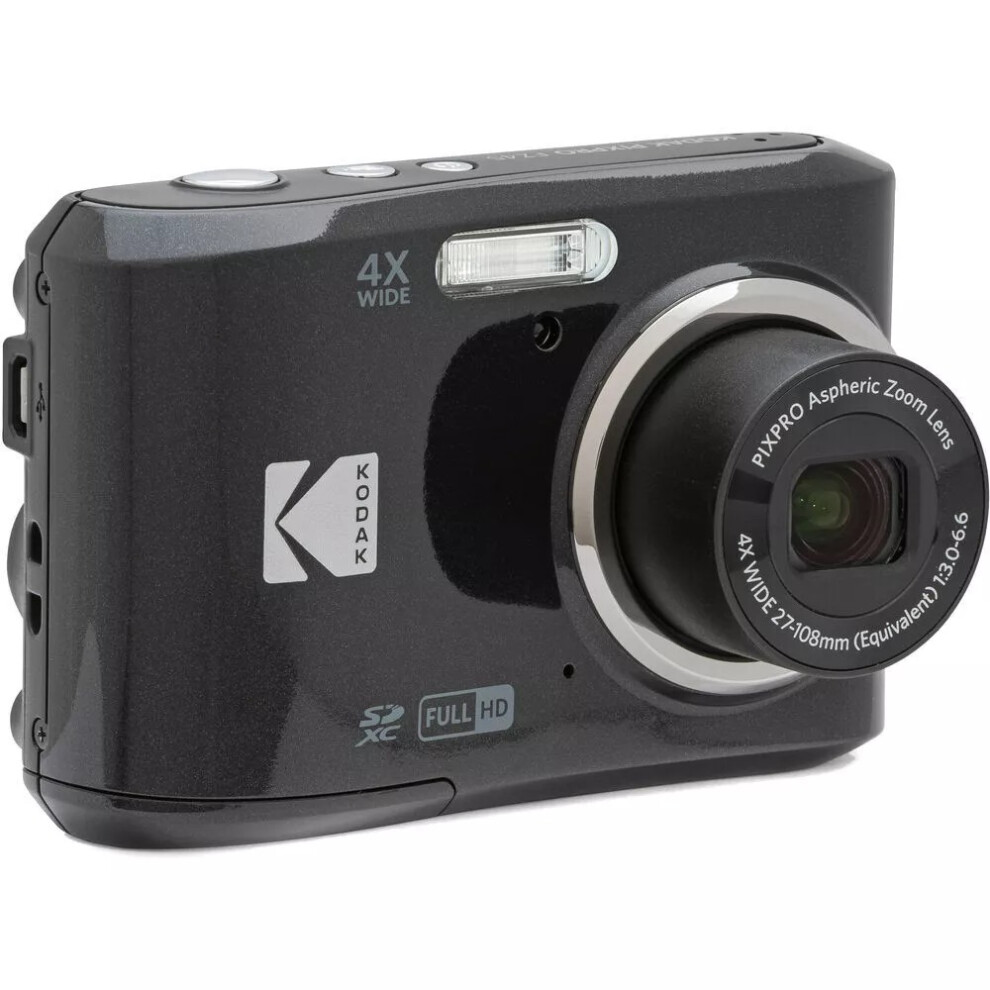 Kodak PIXPRO FZ45 Compact Digital Camera - Black