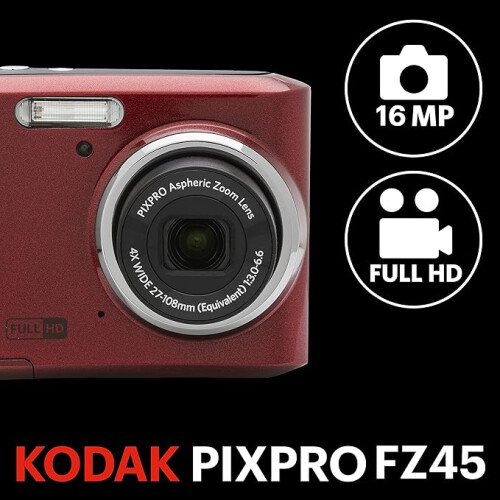 Kodak Kodak Friendly Zoom FZ45 Compact Camera 16MP Sensor 1