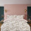 (Double) Luxury Soft Reversible Elegant Blooms Complete Bedding Set - Blush 1
