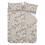 (Double) Luxury Soft Reversible Elegant Blooms Complete Bedding Set - Blush 8
