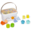 Amazon Amazon Basics Wooden Shape Sorter and Rainbow Stacker Classic Baby Toy Set, Medium, Multicolor 2