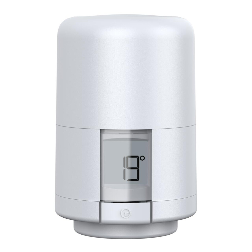 Hive Smart Heating Thermostatic Radiator Valve (TRV) with Smartphone Compatibility, White