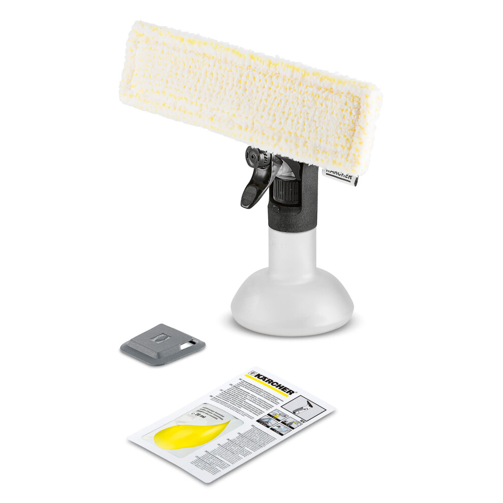 K?rcher 2.633-129.0 Window Vac Premium Spray Bottle Kit, Grey