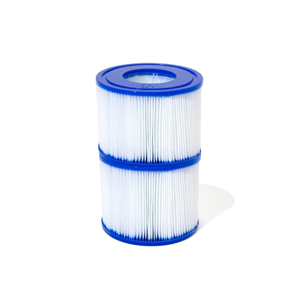 Bestway Lay-Z-Spa Hot Tub Filter Cartridge VI for All Lay-Z-Spa Models - 6 x Twin Pack (12 Filters)