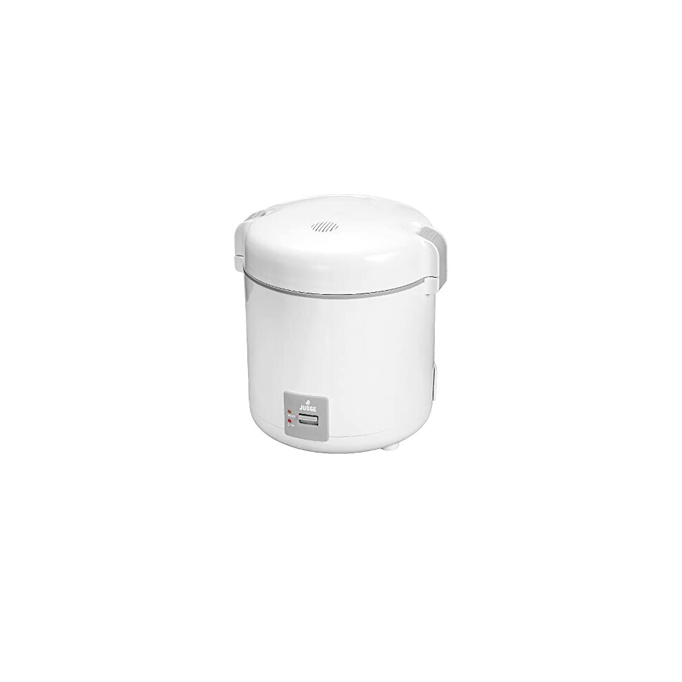 Judge Small Electric Rice Cooker - Fully Automatic, for 2 Servings, Removable Non-Stick Rice Pot, Measuring Cup & Ladle, PFOA Free, Keep Warm Function