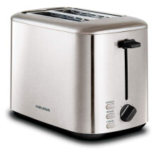 Morphy Richards Equip 2 Slice Toaster,?Defrost and Reheat, 7 Variable Browning Controls, Variable Wide Slots, Removeable Crumb Tray, Stainless Steel,