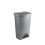 Addis Addis 50ltr Pedal Bin, Grey Metallic, 518120 1