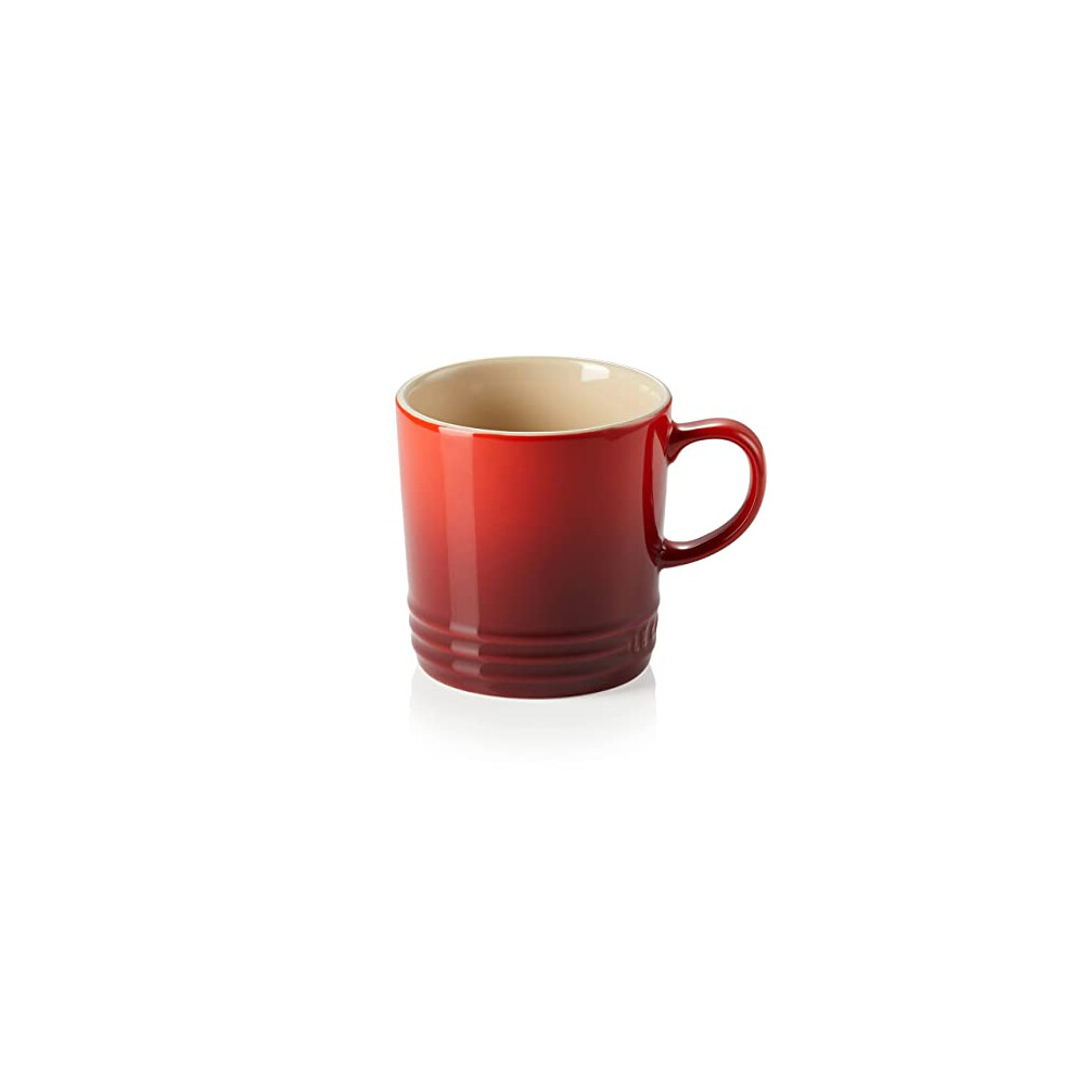 Le Creuset Stoneware Coffee Mug, 350 ml, Cerise, 70302350600002