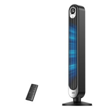 Dreo 25dB Silent Tower Fan, 27ft/s High-Velocity Cooling Fans, 6 Speeds Standing Fans for Bedroom, 42 Inch Bladeless Electric Fan, 4 Modes, 90 Oscill