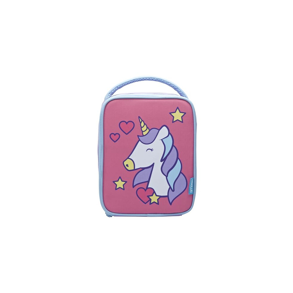 Smash 2830 Insulated Lunch Bag, Fabric, 4 liters, Unicorn Pink/Purple