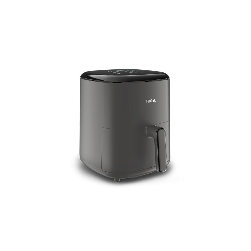 New Tefal Easy Fry Max Air Fryer, 5 L Capacity, 6 Portions, Healthy Frying, Saves Time And Energy, Digital Control Panel, 10 Auto Cooking Programs, G Coal