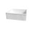 NES Home Nes Home 360mm Fluted Square Countertop Sink Gloss White 5