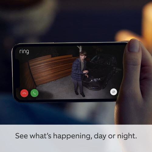 Ring Ring Spotlight Cam Plus Battery Full HD Smart Home Security Camera Black - 2 Pack 1