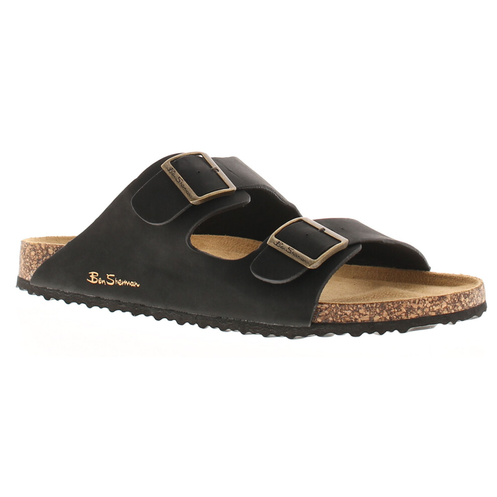 (Black, 8 (Adults')) Ben Sherman Tonic Men's Sandals UK Size