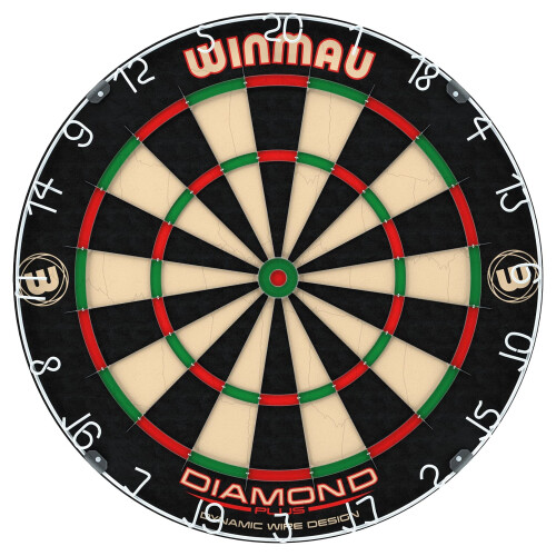 winmau WINMAU Diamond Plus Professional Bristle Dartboard