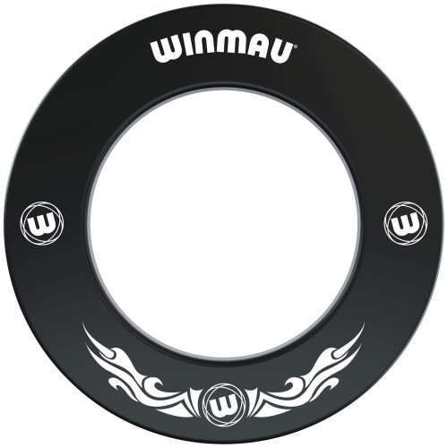 winmau WINMAU Xtreme Black Design Dartboard Surround 1