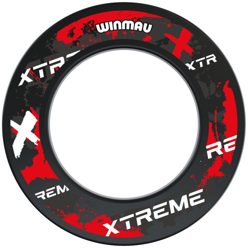winmau Winmau Xtreme Red Design Dartboard Surround 1