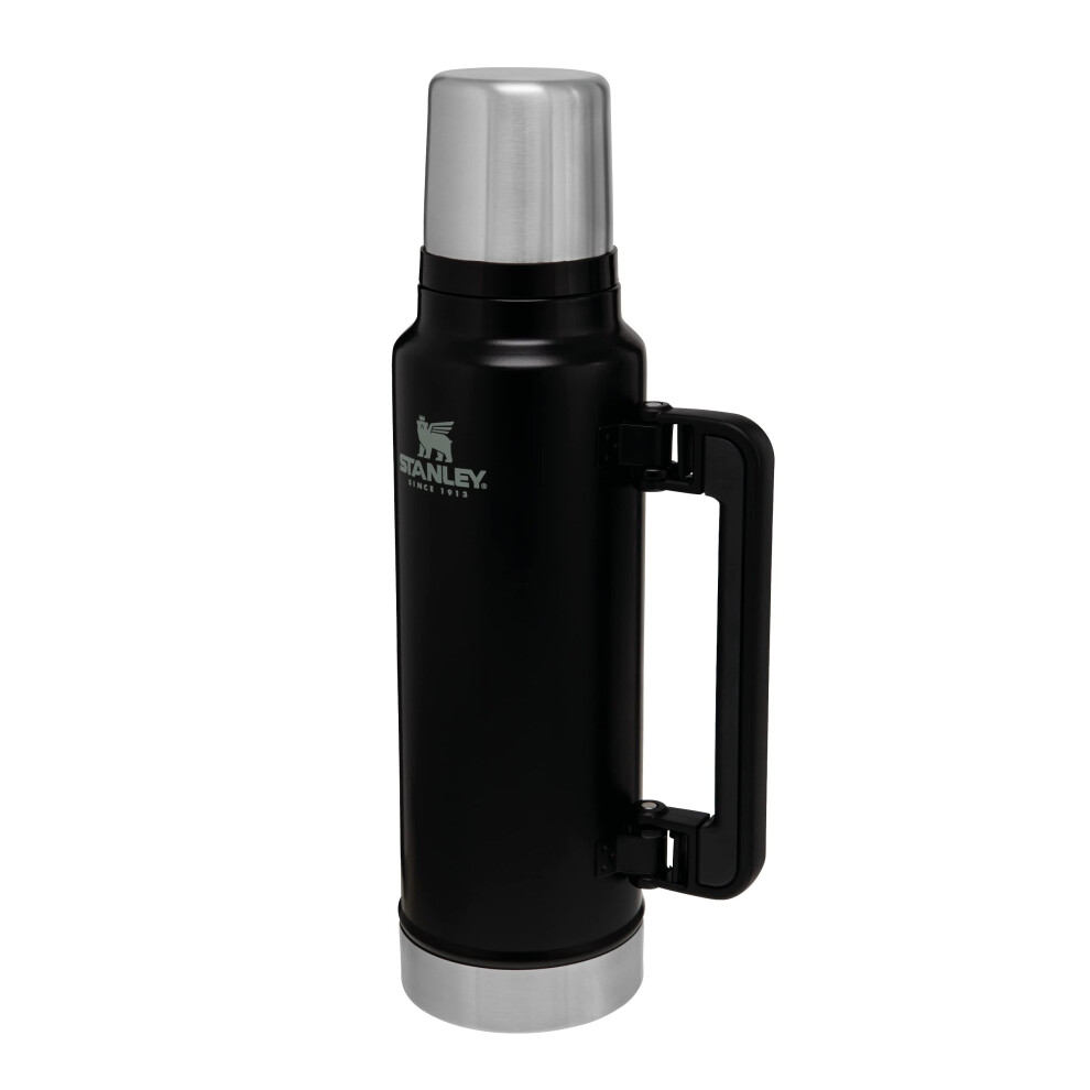 Stanley Classic Legendary Thermal Flask 1.4L - Keeps Hot Or Cold For 40 Hours - BPA-Free Insulated Bottle - Stainless Steel Coffee Flask - Leakproof -