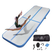 Air Gymnastics Track Tumbling Mat/Inflatable Air Gymnastics Mat Training Mats Gymnastics Tracks for Home Use/Training with Pump