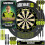 winmau WINMAU Michael van Gerwen MvG Surround Set including Dartboard, Surround, Darts and Accessories 1