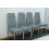 Dining Chairs Set of 4 Four Colourful Mixed Leather Kitchen Table 1