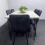 6 Seater Dining Table With Velvet Chairs Set 5