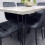 6 Seater Dining Table With Velvet Chairs Set 6
